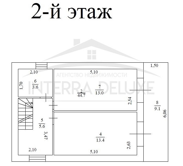 2-х этажный дом 100 м2 на участке 4 сотки, Балаклавский район, СТ Луч