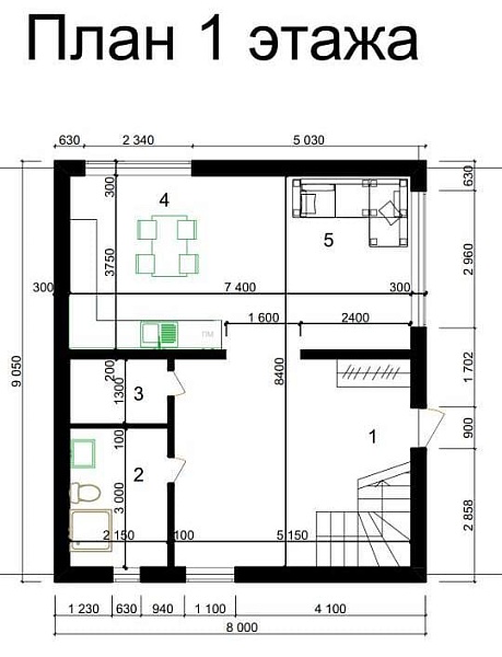 СТ Катюша 151, дом 125 м² на участке 8 сот.