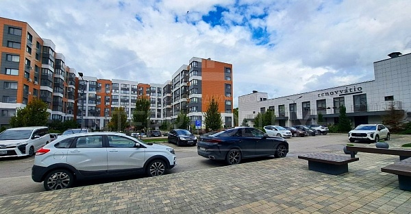 Однокомнатная квартира 39,4 м2 на 5/8 этаже, Ленинский район, ул. Токарева, 18Б