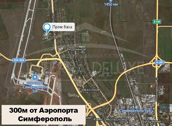 Производственная база на участке 56 соток, с. Укромное