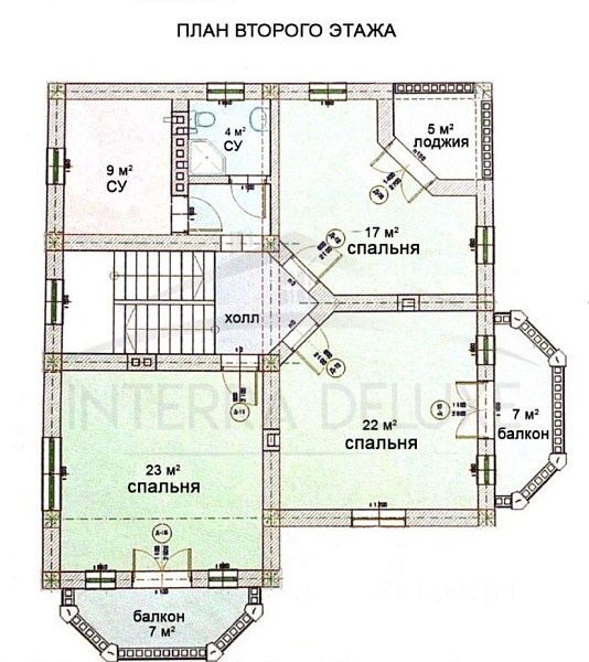 2-этажный дом, 230 м² на участке 8,2 сот., Гагаринский район, наб. Андрея Первозванного,31