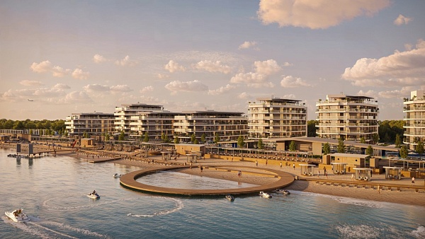 Апартаменты на 4 этаже 30,5 м2 в Апарт-комплексе "Песок и Море"