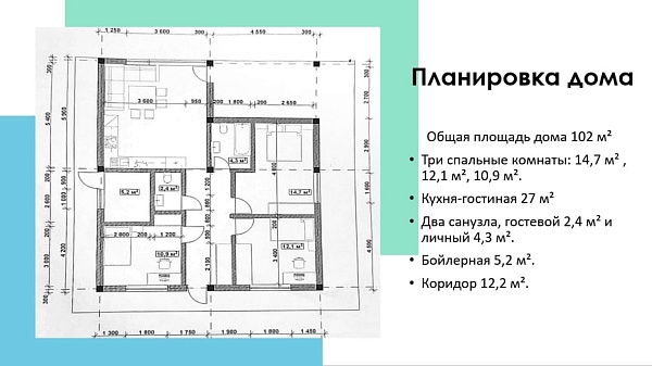 Дом 120 м2 на участке 5 соток, СТ Водолаз, Балаклавский район